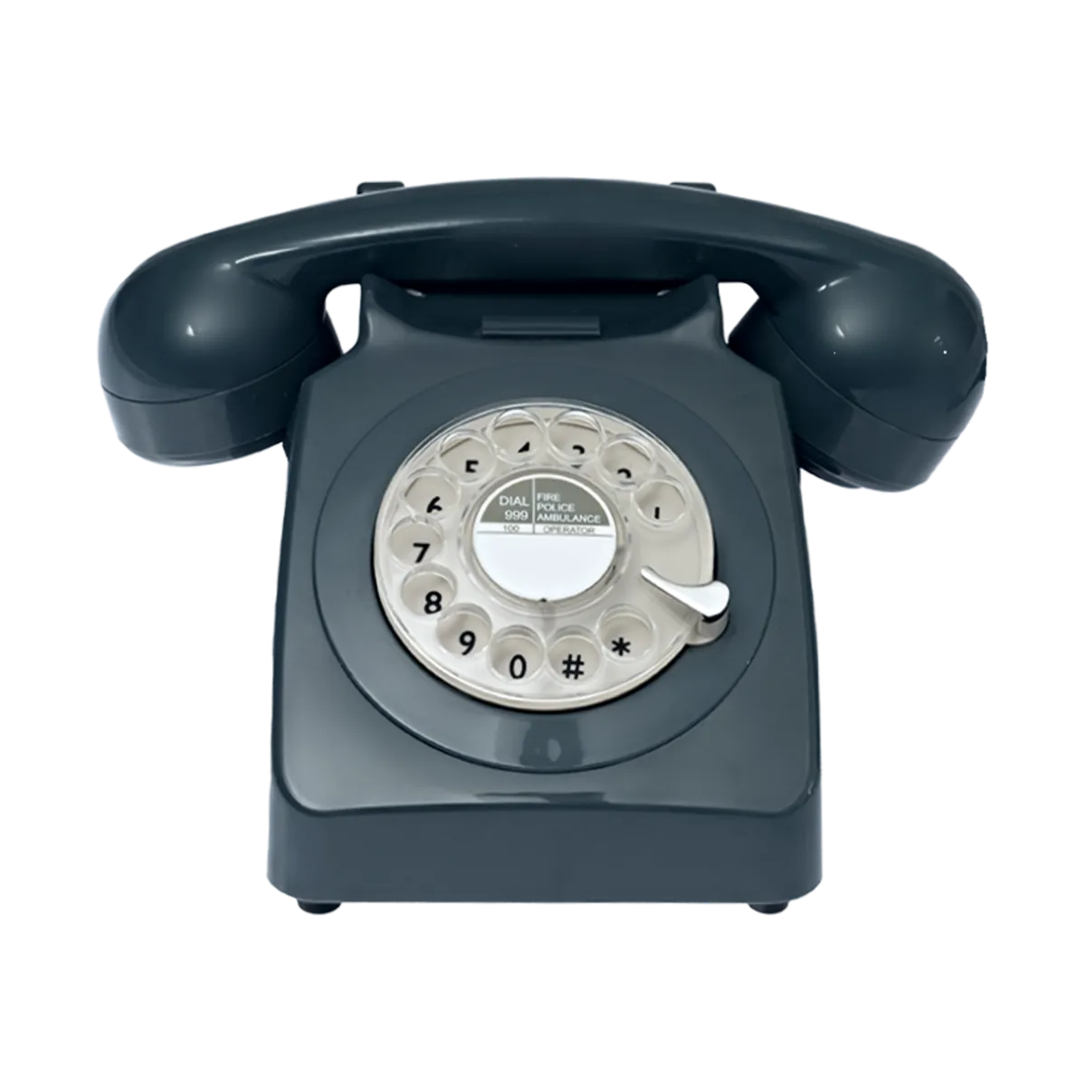 Slate audio guestbook phone, front on
